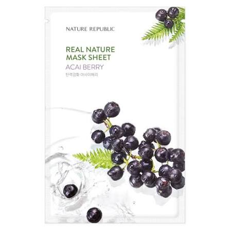 Real Nature Acai Berry Mask Sheet