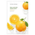 Real Nature Orange Mask Sheet